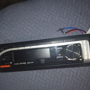 Black Car Stereo with Bluetooth
